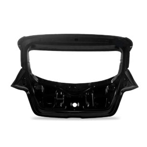 Tampa Porta Mala Para Onix Hatch 2019 18 2017 16 15 14 13 12 Preto Com Furo Miolo