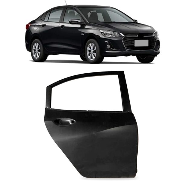 Porta Traseira Onix Sedan 2020 2021 2022 Plus Lado Direito
