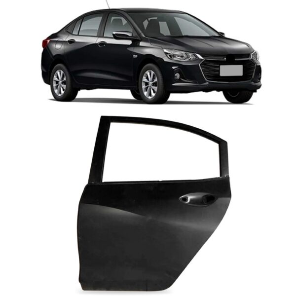 Porta Traseira Onix Sedan 2020 2021 2022 Plus Lado Esquerdo