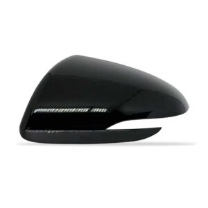 Capa Retrovisor Hb20 2020 A 2022 C/ Furo Sinaleira Preta Lado Esquerdo