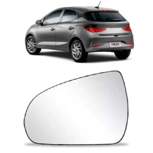 Lente Subconjunto Retrovisor Hb20 2020 A 2022 Lado Esquerdo