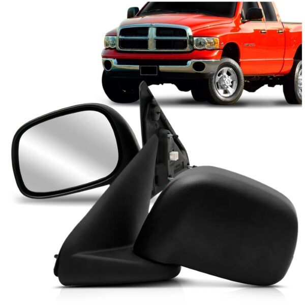Retrovisor Ram 2500 2002 A 2008 Eletrico Com Aquecedor Lado Esquerdo