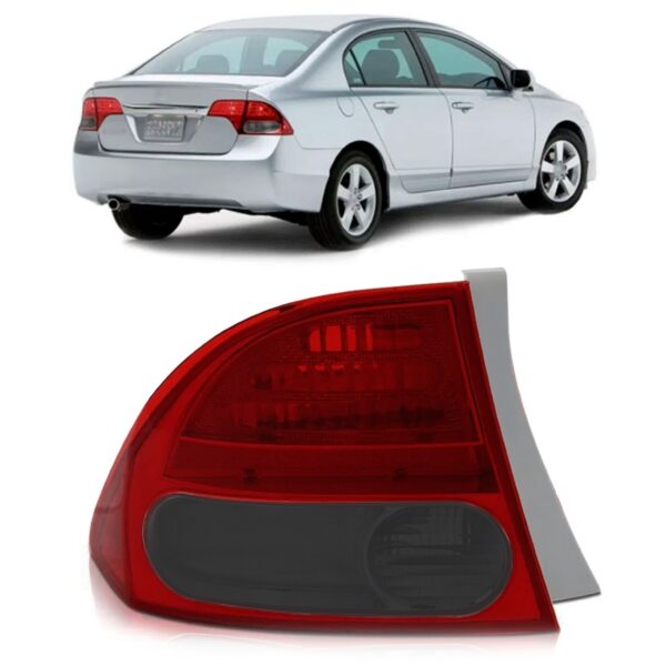 Lanterna Traseira Canto Fume Civic 2007 A 2011 Lado Esquerdo