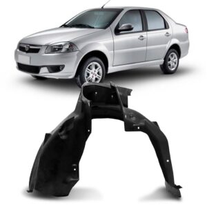 Protetor Caixa De Roda Dianteiro Grand Siena 2012 A 2022 Lado Esquerdo