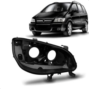 Carcaça Farol Para Chevrolet Zafira 2001 2002 2003 A 2012 Lado Direito