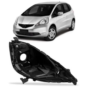Carcaça Farol Honda City 2009 2010 2011 2012 Lado Direito