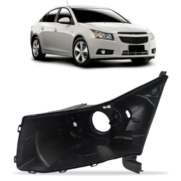 Carcaça Farol Cruze 2016 2015 2014 2013 2012 2011  Lado Esquerdo