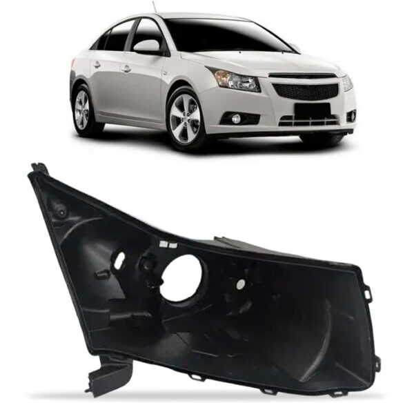 Carcaça Farol Cruze 2016 2015 2014 2013 2012 2011  Lado Direito