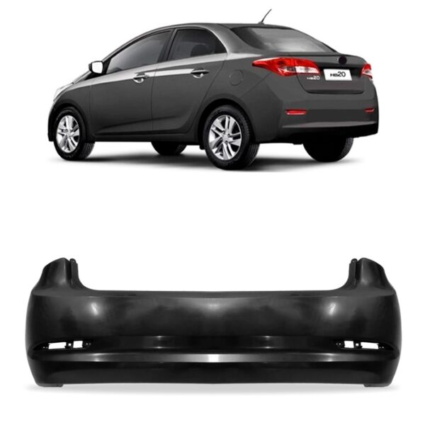 Parachoque Traseiro Hb20s 2012 A 2015 1a Linha