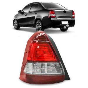 Lanterna Traseira Etios Sedan Fume 2017 A 2021 Lado Esquerdo