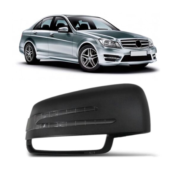 Capa Retrovisor C/furo Pisca C180/c200 2008 A 2014 Lado Direito