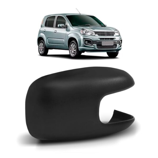 Capa Protetora De Retrovisor Uno Sem Furo Pisca 2015 A 2021 Lado Direito