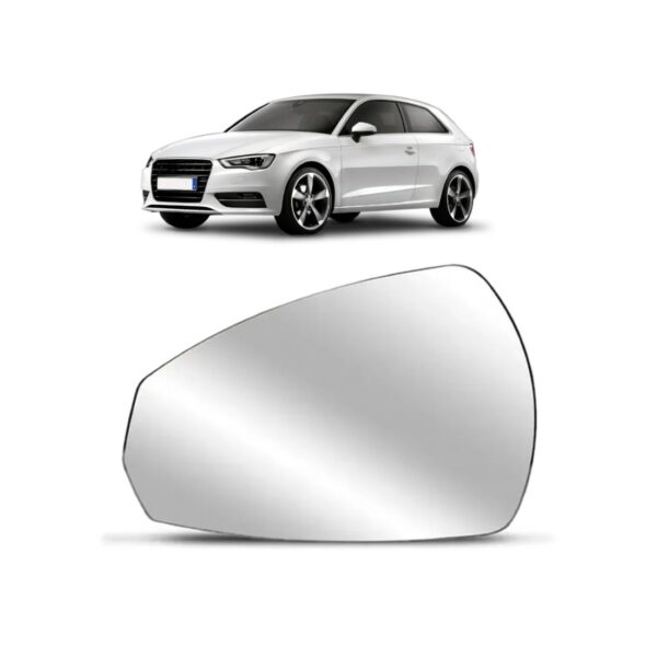 Lente De Retrovisor Audi A3 2013 A 2016 Lado Esquerdo