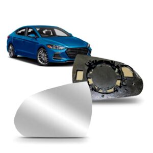 Lente De Retrovisor Com Base Elantra 2017 2018 Lado Esquerdo