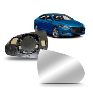 Lente De Retrovisor Com Base Elantra 2017 2018 Lado Direito