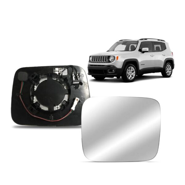 Lente De Retrovisor Renegade 2015 A 2021 Lado Direito