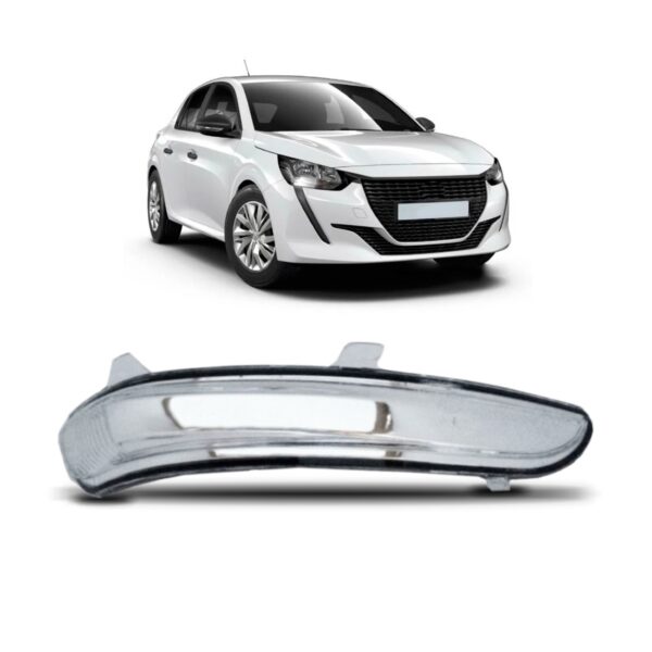 Sinaleira Retrovisor 208 2013 2014 15 16 2017 18 19 20 2021 Lado Direito