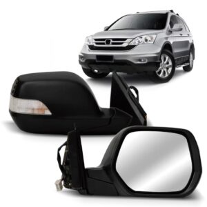 Retrovisor Eletrico Retratil Crv Com Sinaleira 2007 A 2011 Lado Esquerdo