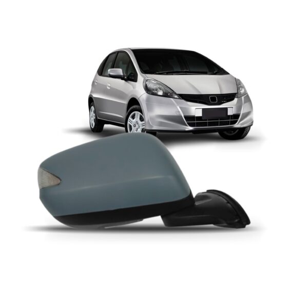 Retrovisor Eletrico Retratil Fit Com Pisca 2009 Á 2014 Lado Direito