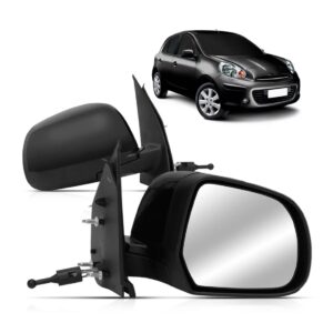 Retrovisor Com Controle March 2011 2012 2013 Lado Direito