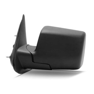 Retrovisor Fixo C/ Capa Preta Ranger 2010 A 2012 Lado Esquerdo