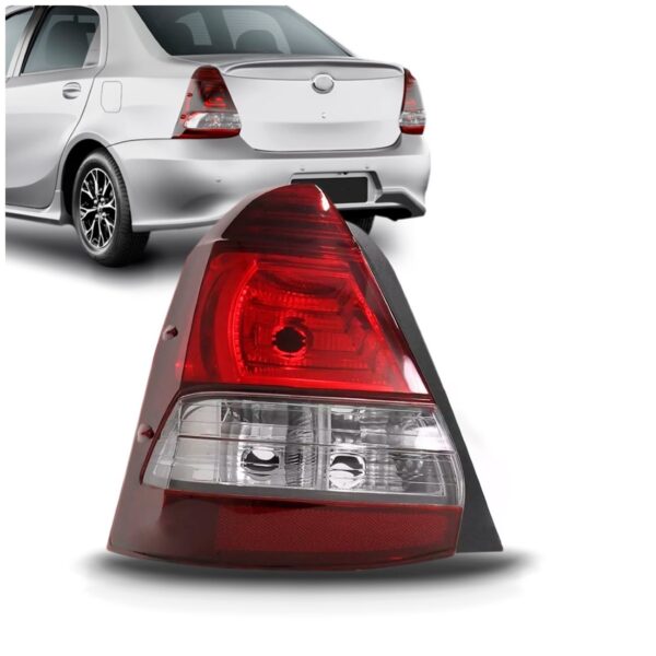 Lanterna Etios Sedan 2017 2018 2019 2020 2021 Fume Lado Esquerdo