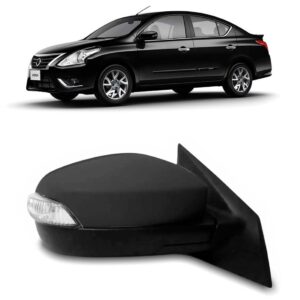 Retrovisor Eletrico Versa 2016 A 2019 C/ Sinaleira Largo Lado Direito