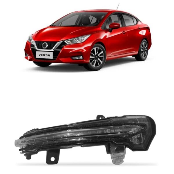 Sinaleira Retrovisor Versa 2020 A 2022 Lado Esquerdo