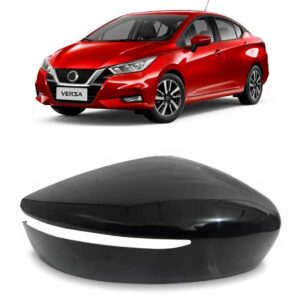 Capa Retrovisor Versa 2020 A 2022 C/ Furo Sinaleira Lado Direito