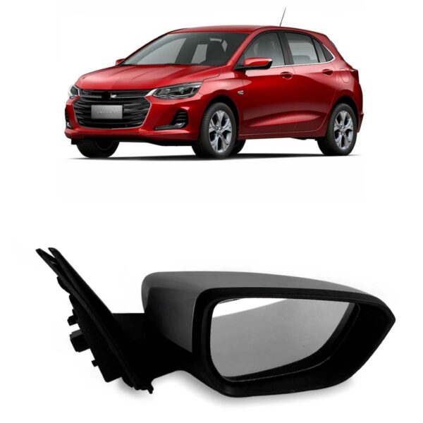 Retrovisor Eletrico Onix 2020 A 2024 Com Capa Primer Lado Direito