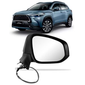 Retrovisor Elétrico Sinaleira Ponto Cego Corolla Cross 21/22 Lado Direito