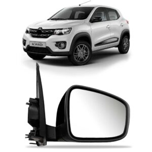 Retrovisor C/ Controle E Capa Texturizada Kwid 2017 A 2023 Lado Direito