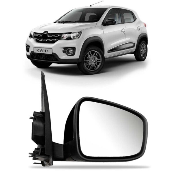 Retrovisor C/ Controle E Capa Texturizada Kwid 2017 A 2023 Lado Direito