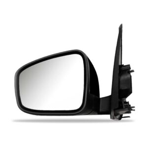 Retrovisor C/ Controle E Capa Texturizada Kwid 2017 A 2023 Lado Esquerdo