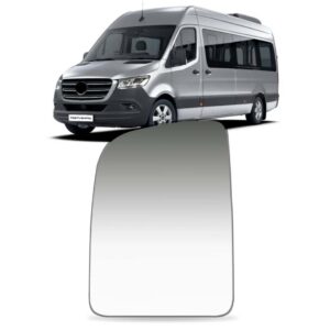 Lente Superior Retrovisor C/ Aquecedor Sprinter 2020 A 2022 Lado Direito