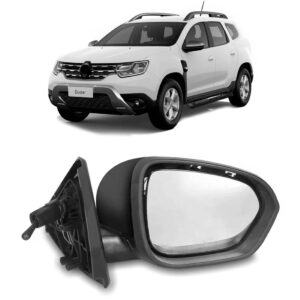 Retrovisor Elétrico C/ Aquecedor Sensor Temp. Duster 21 A 22 Lado Esquerdo
