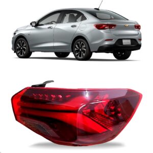 Lanterna Traseira Onix 20 A 23 Sedan Canto Com Led 1ª Linha Direito