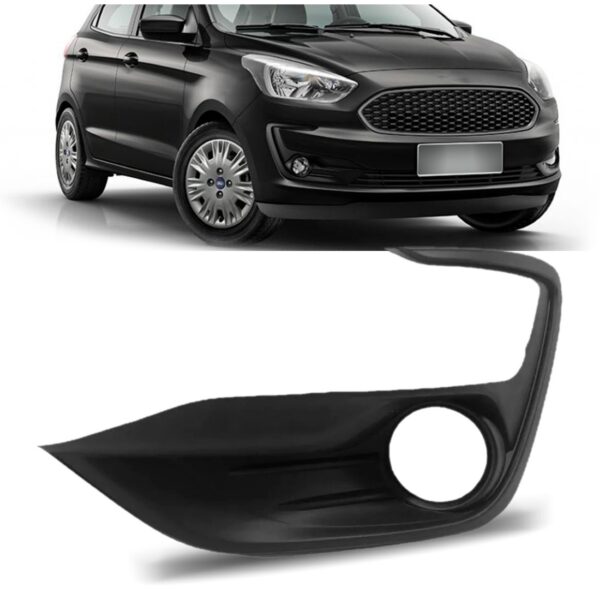 Moldura Milha Ka 2019 2020 2021 2022 Com Furo Lado Esquerdo