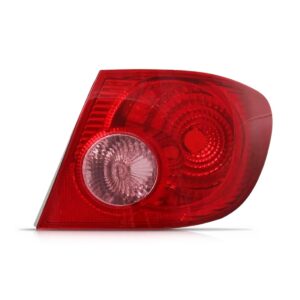 Lanterna Traseira Canto Corolla 2003 A 2007 Ré Rosa Lado Direito