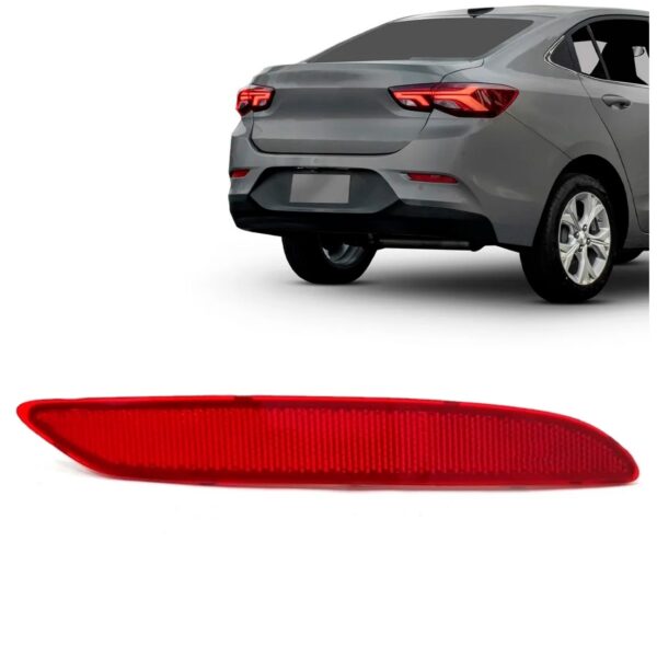 Refletor Parachoque Traseiro Onix Sedan 2020 2021 2022 Lado Direito