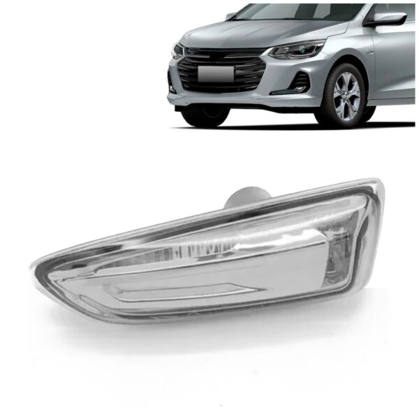 Pisca Seta Paralama Onix 2020 2021 2022 2023 2024 Cristal Lado Esquerdo