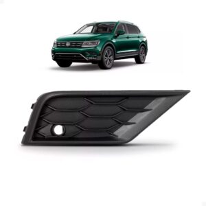 Moldura Milha Tiguan 2018 A 2021 C/ Furo Sensor Sem Furo Aux Lado Direito