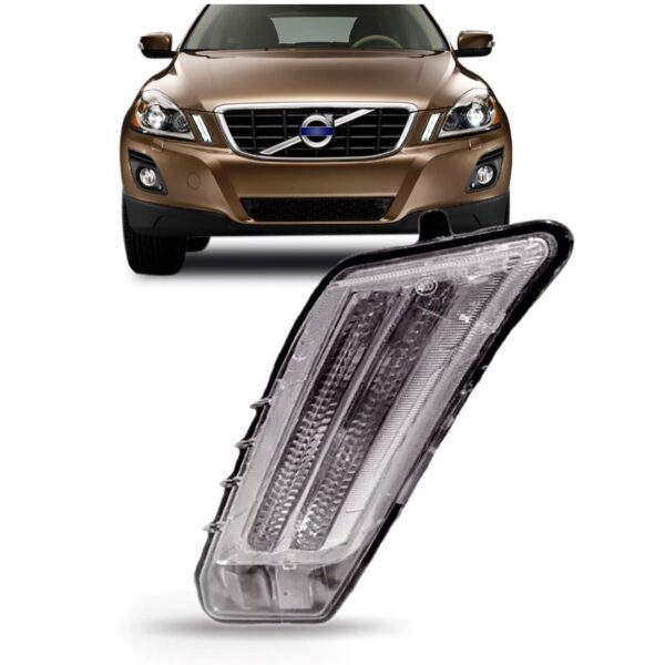 Farol Milha Para Volvo Xc60 08 09 A 14 Daylight Led 1ª Linha Direito