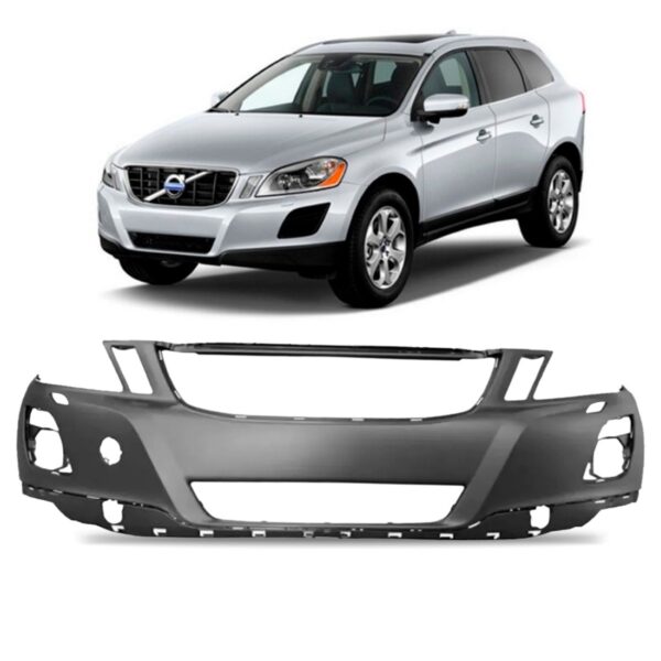Envolvente Dianteiro Para Volvo Xc60 2008 A 2014 C/furo Novo Preto