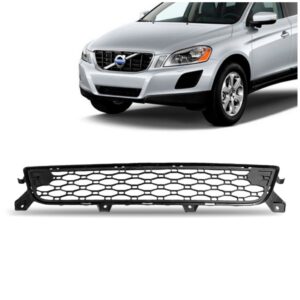 Grade Central Parachoque Volvo Xc60 2008 A 2014 1a Linha Preto