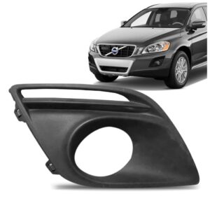 Moldura De Milha Para Volvo Xc60 2008 A 2014 Com Auxiliar Lado Direito