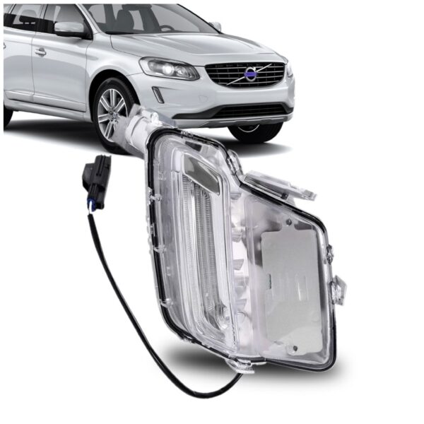 Farol Milha Xc60 2015 2016 2017 2018 Led 1ª Linha Direito Passageiro