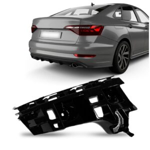 Suporte Guia Parachoque Traseiro Jetta 2019 2020 2021 2022 Lado Direito