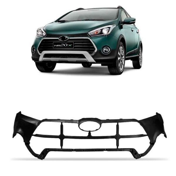 Parachoque Dianteiro Hb20x 2016 A 2018 1a Linha  Preto