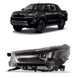 Farol Hilux 2020 2021 2022 Pick-up Elétrico C/ Led 1ª Linha Esquerdo/motorista